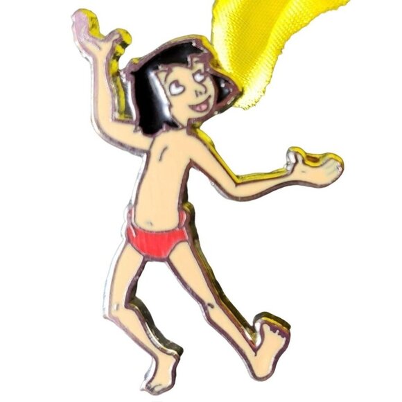 Disney Mowgli Boy Trading Pin Jungle Book Lapel Pin Brooch Jewelry Accessories - Picture 1 of 5
